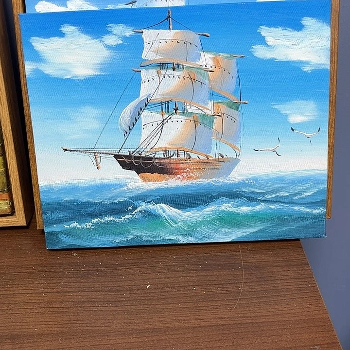 辉*手工手绘精品油画20+25尺寸