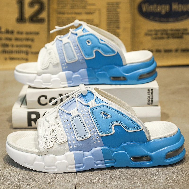 舒适外穿潮流男凉鞋夏季新款时尚百搭运动休闲拖鞋跨境大码沙滩鞋