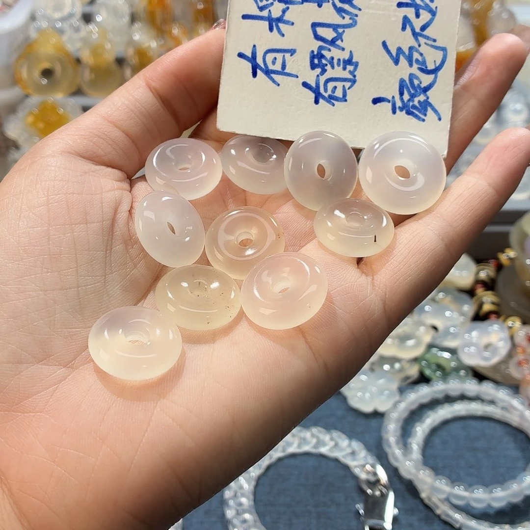 玛瑙/玉髓未镶嵌吊坠(不含链)