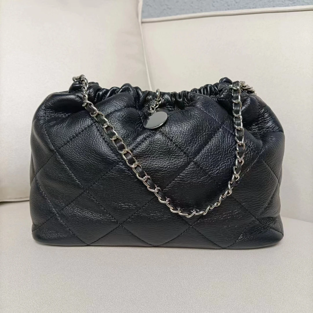 匠人乔皮具【迷你口袋包】时尚百搭真皮女士潮流简约单肩斜挎包