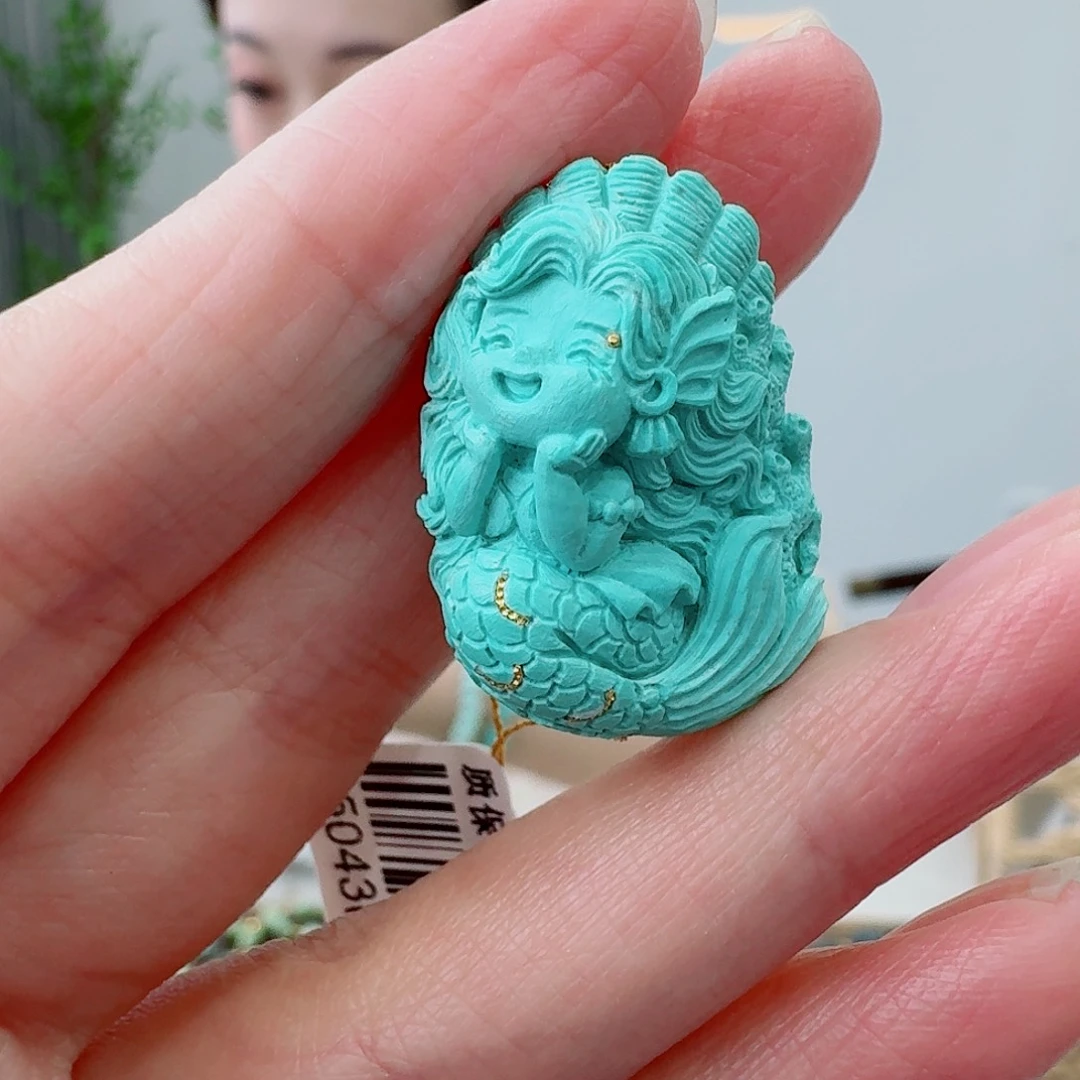 绿松石未镶嵌珠宝奇石