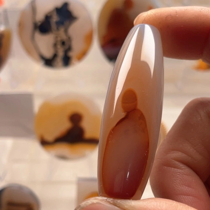 未镶嵌吊坠(不含链)玛瑙/玉髓