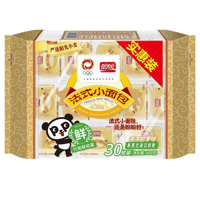 盼盼法式小面包奶香味600g