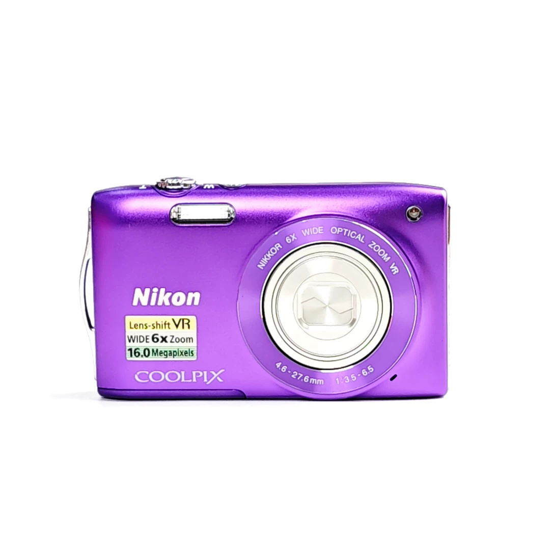 95新 Nikon/尼康 s3300人像奶油肌1600万像素6倍变焦ccd数码相机