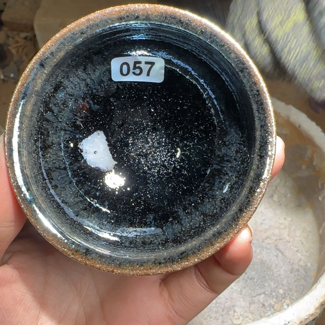 茶盏龙窑柴烧原矿原釉057