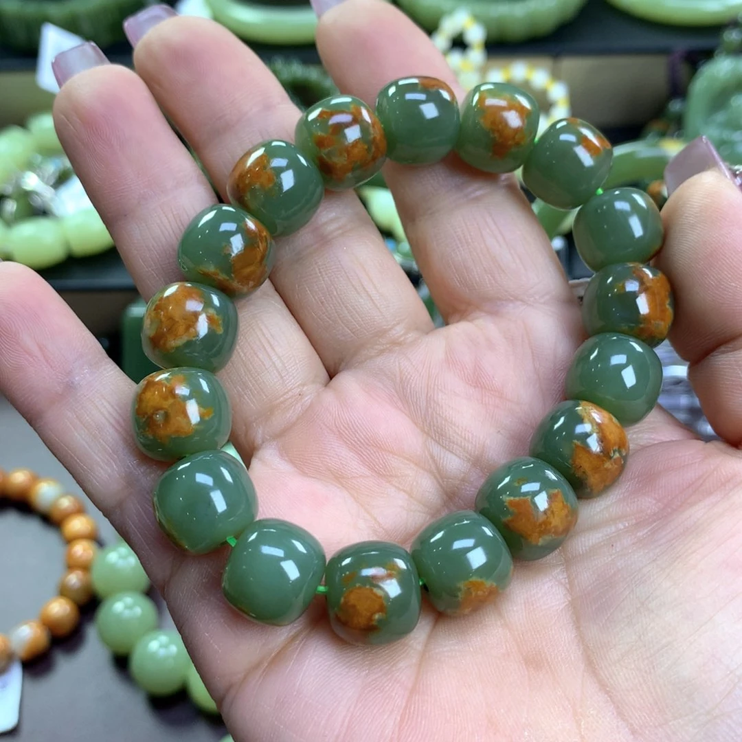 手串未镶嵌透闪石质玉用****4