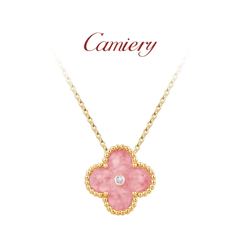 【乘风专属】CAMIERY新中式带钻四花项链三色