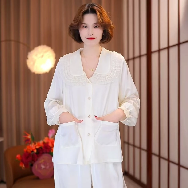 芙蓉世家【白月光】新品可外穿家居服套装