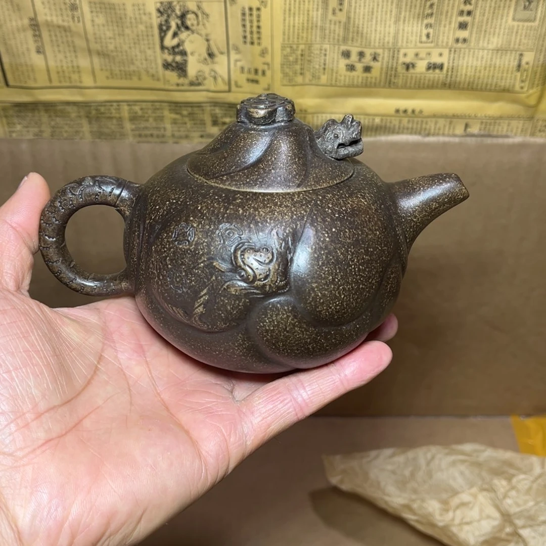紫砂茶壶宜兴原矿紫砂壶