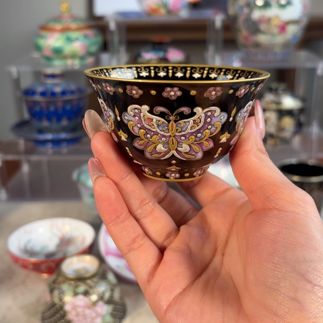 纯手工手绘 高端茶器