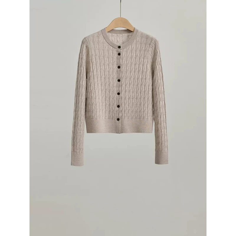 苏寻辰觅 桑蚕丝羊毛长袖衬衫（015001）