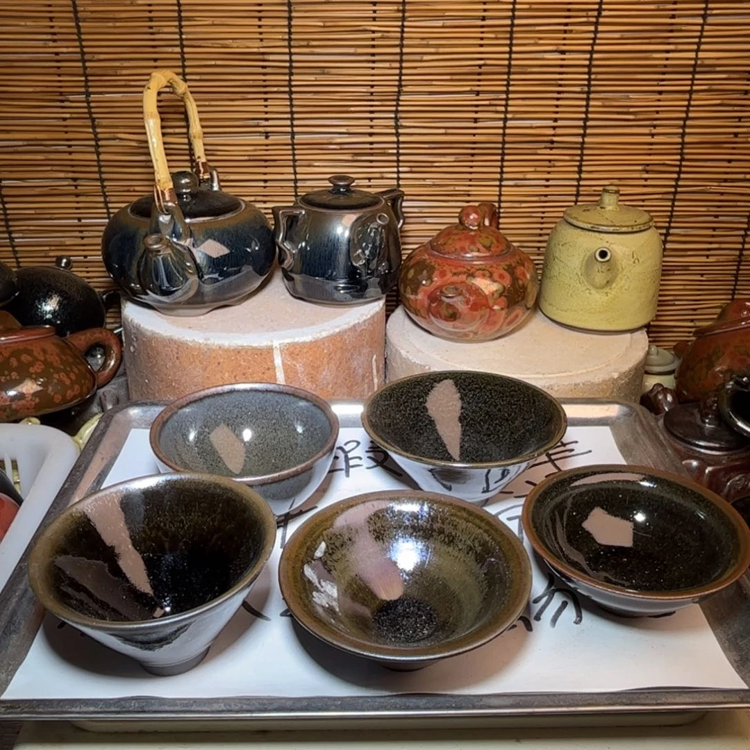 茶盏建窑建盏 微瑕作品