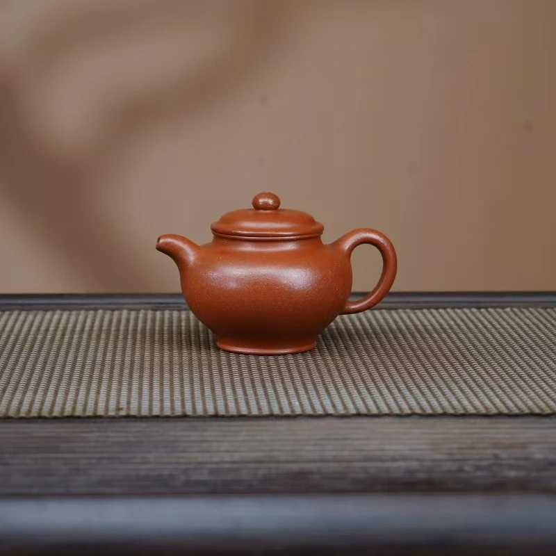 ZKF红降坡[掇只200CC]原矿手工紫砂壶