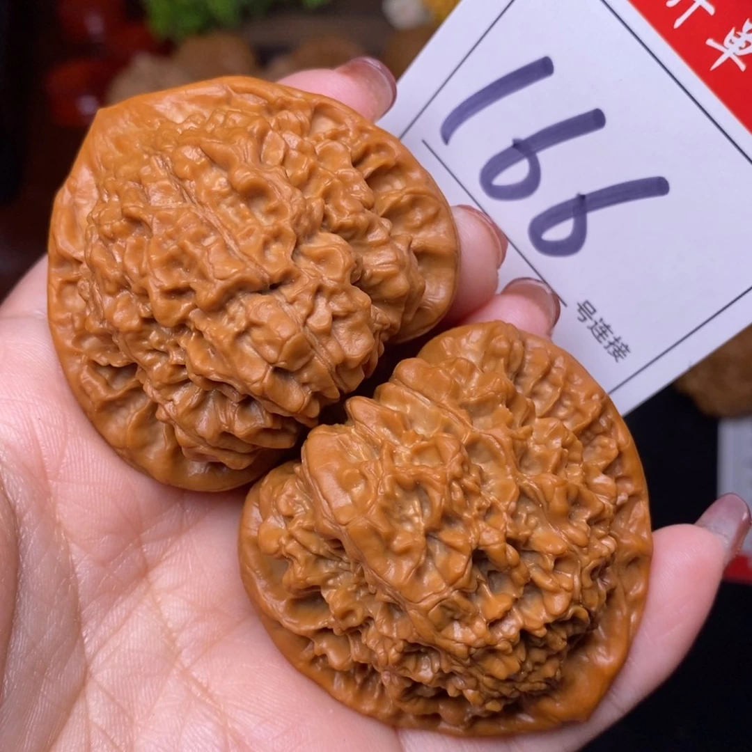 文玩核桃把件166官帽4.9