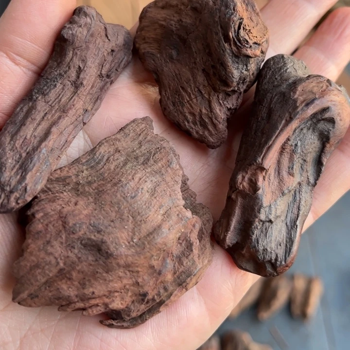 黄***牛黄花梨降香黄檀木料4块