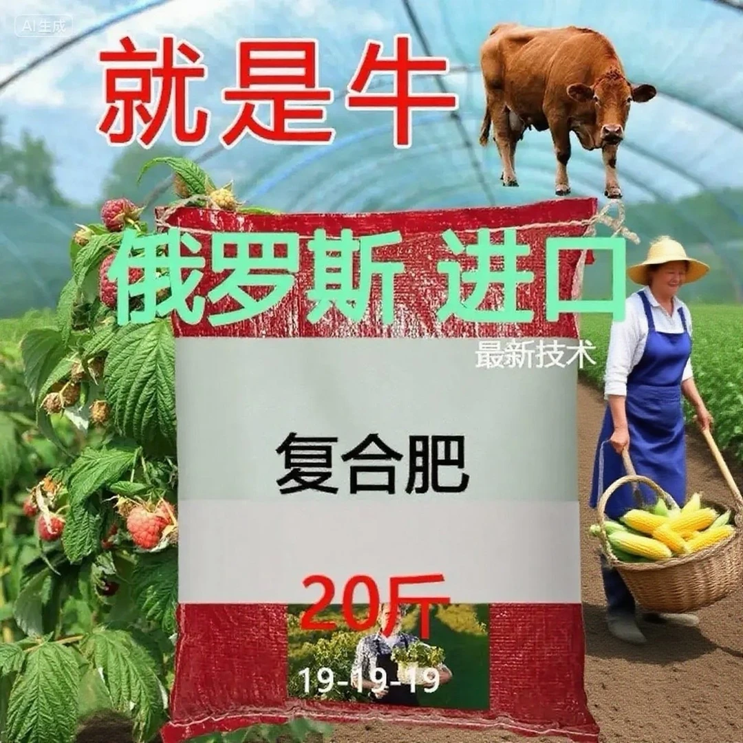 俄罗斯进口有机肥复合肥硫酸钾肥蔬菜化肥花肥料果树颗粒肥A001