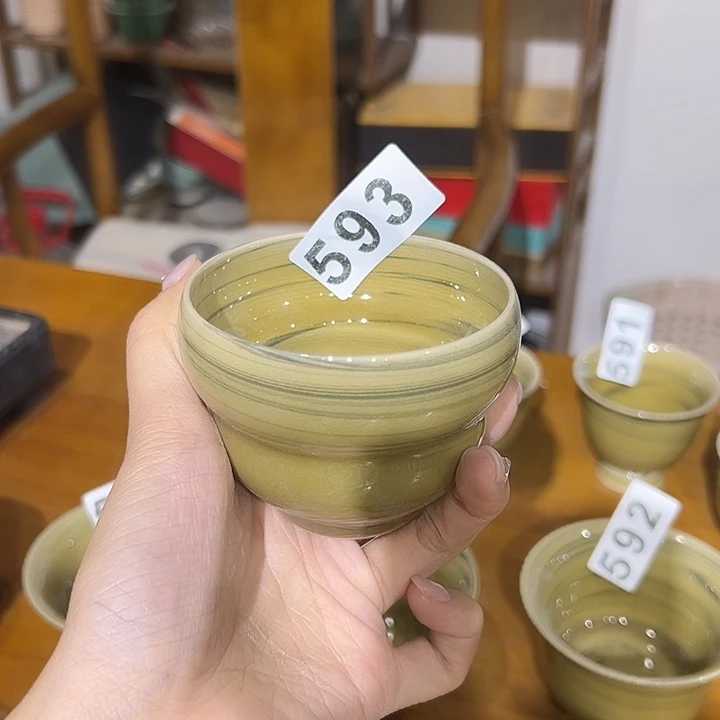 云间青瓷龙泉小米茶器