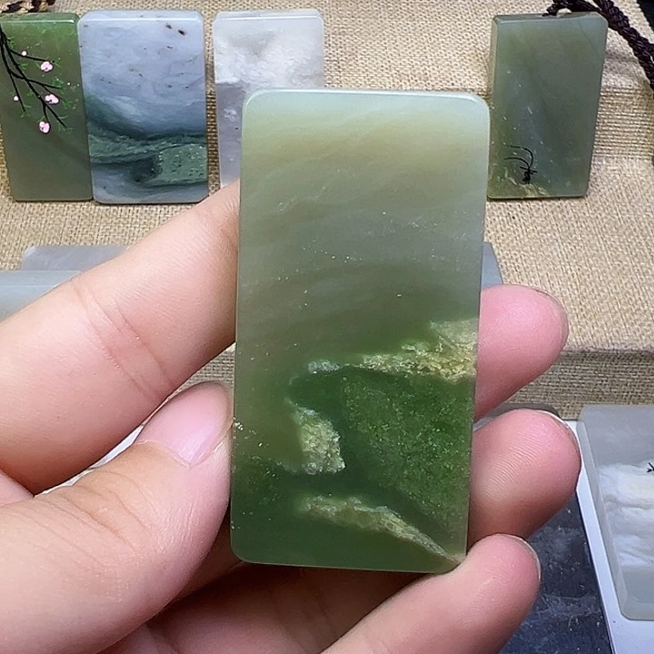 和田玉未镶嵌珠宝半成品