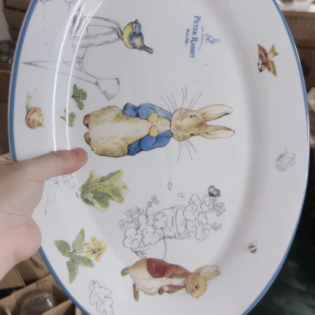 瓷片微瑕满20包邮可爱