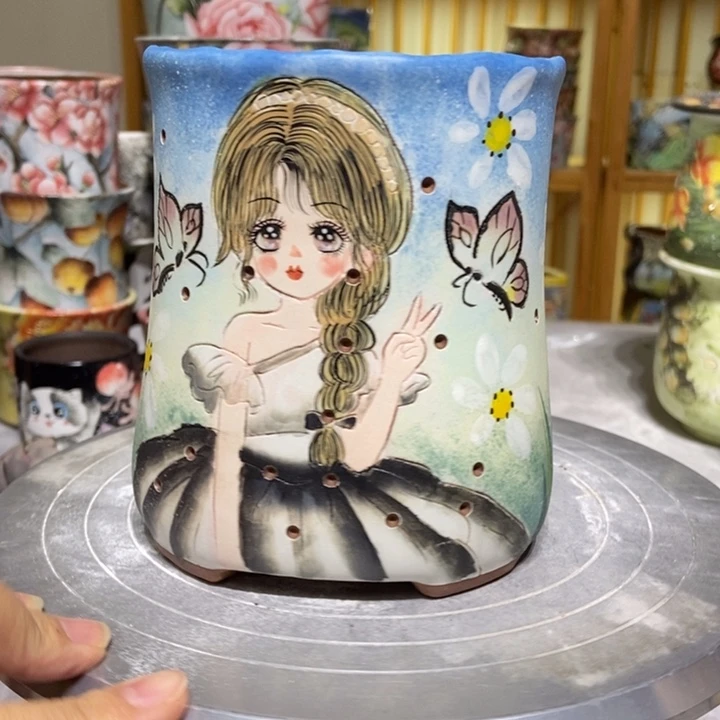 景德镇艺术手绘作品