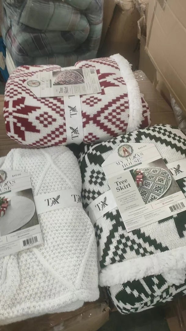 F4多色棉编制桌布发1 个直径132