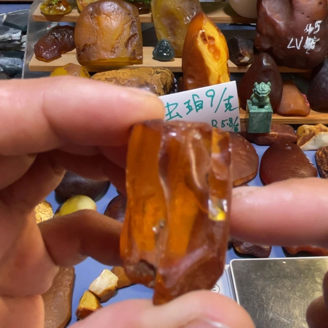 定制琥珀未镶嵌原