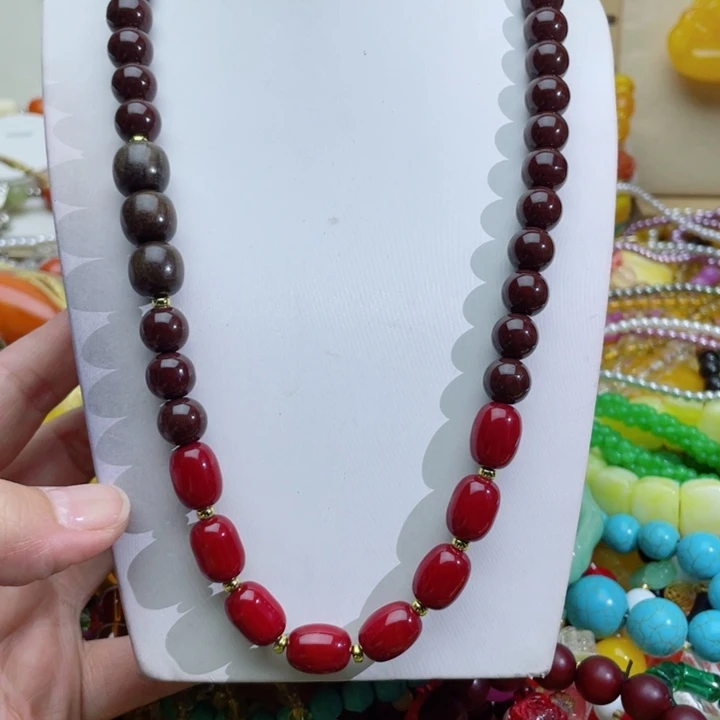 88号设计款糖色项链