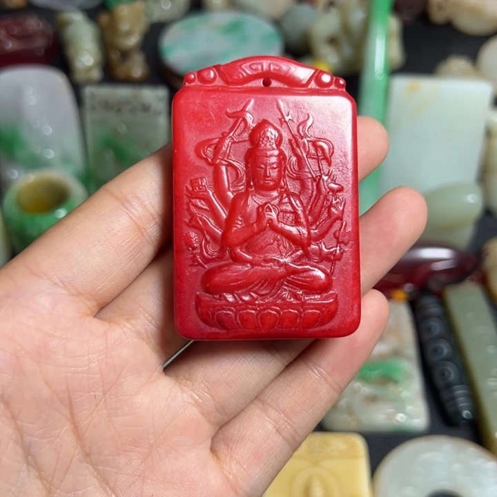 吊坠滴血莲花菩提