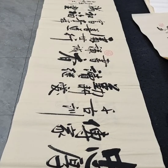 翰墨白武坤老师作品一副