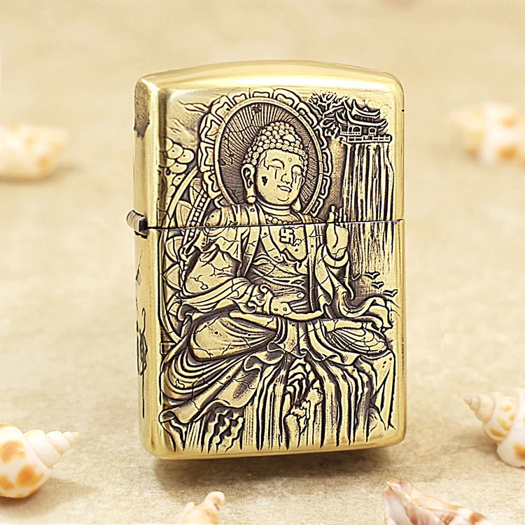 zippo打火机美国 168盔甲3D悟 国行正版 DY9912SK