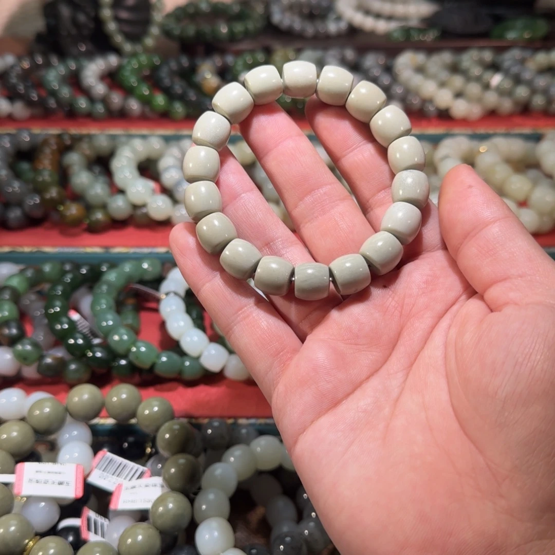 和田玉未镶嵌手链多样性拍一发一