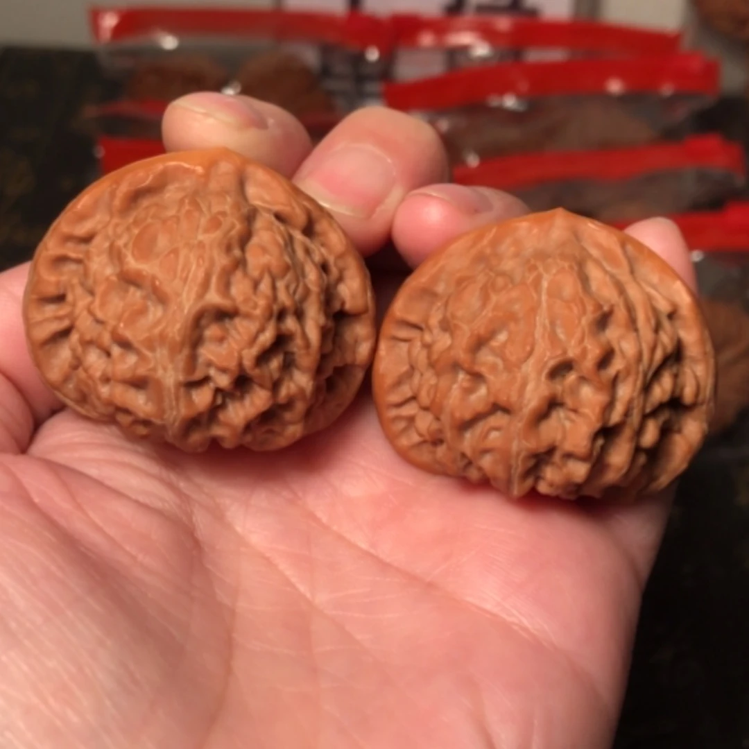 【闪购商品】文玩核桃把件宫灯41