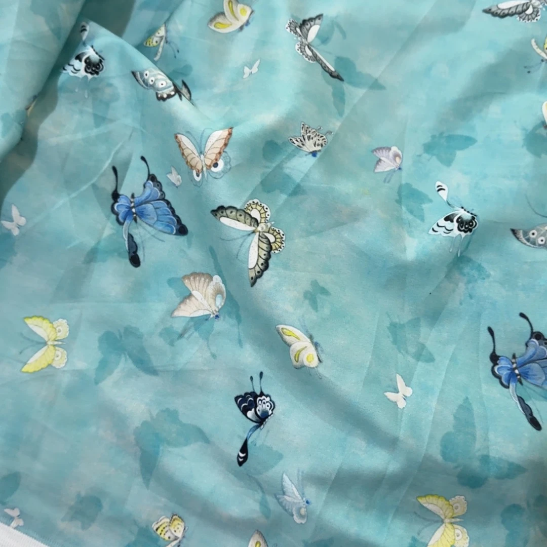 棉纯棉60支微弹贡缎1米价X1.45米宽D