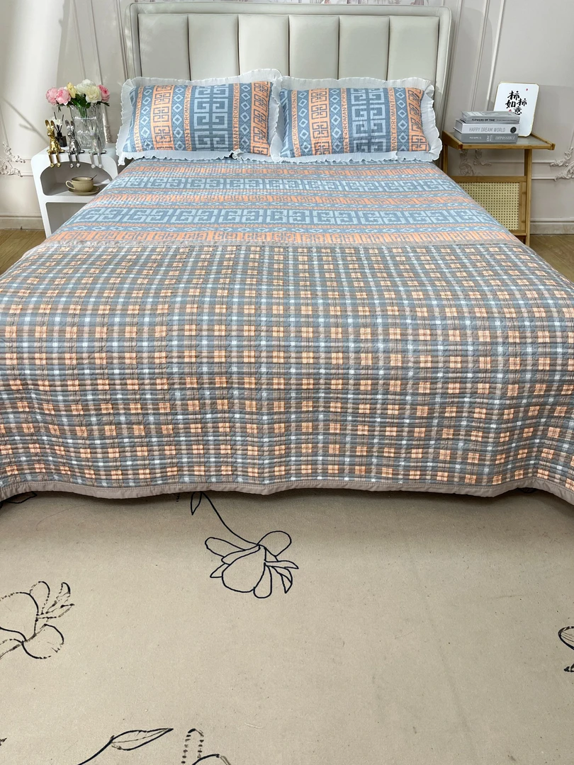 【素生活单人】90*220绗缝四季宿舍上下铺沙发垫飘窗单人床盖