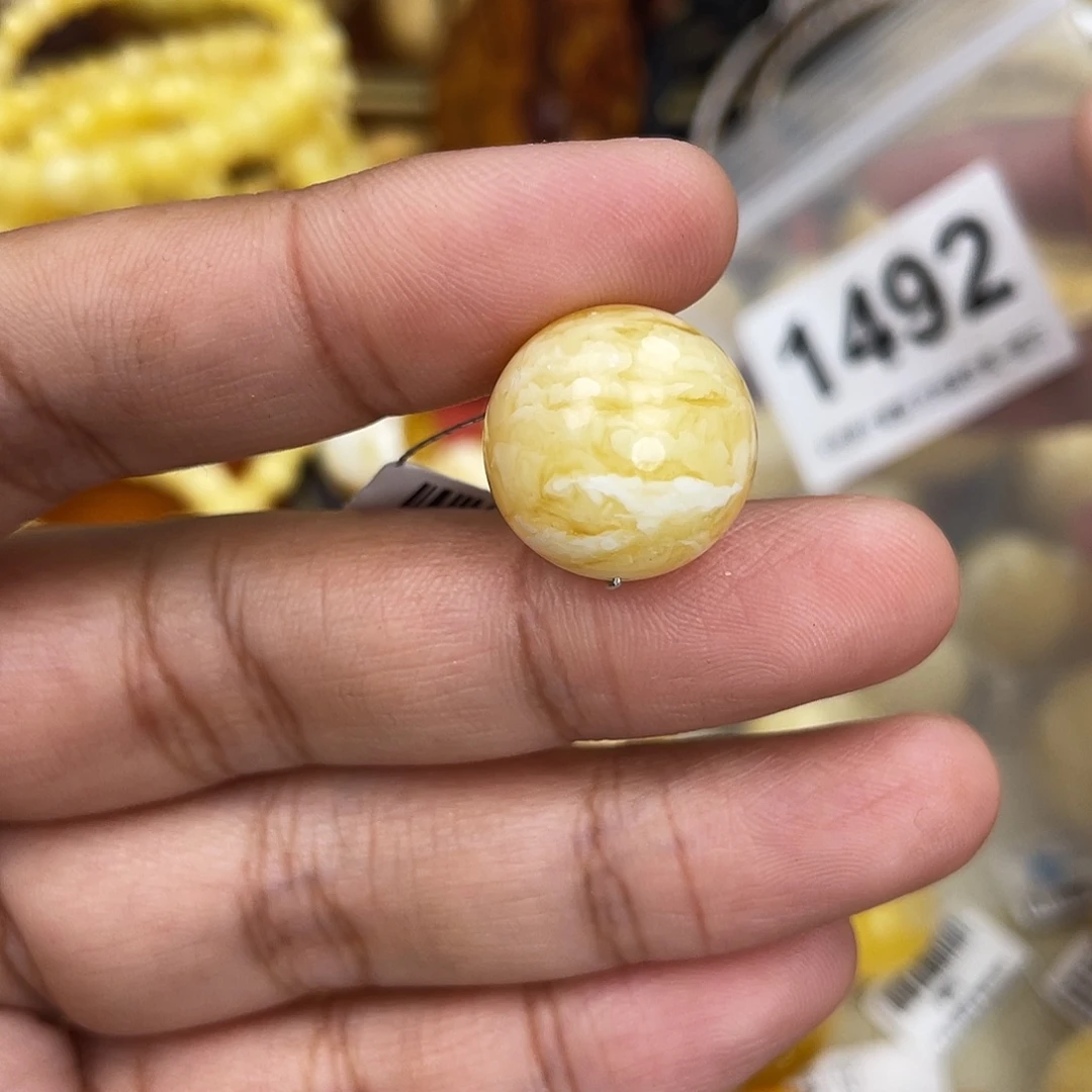 蜜蜡未镶嵌珠宝奇石粉16.8虎皮