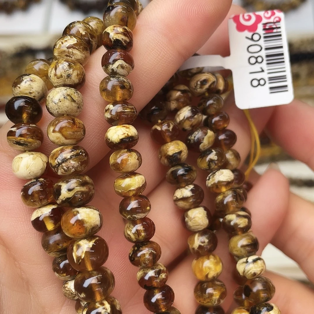 琥珀未镶嵌裸石七90818