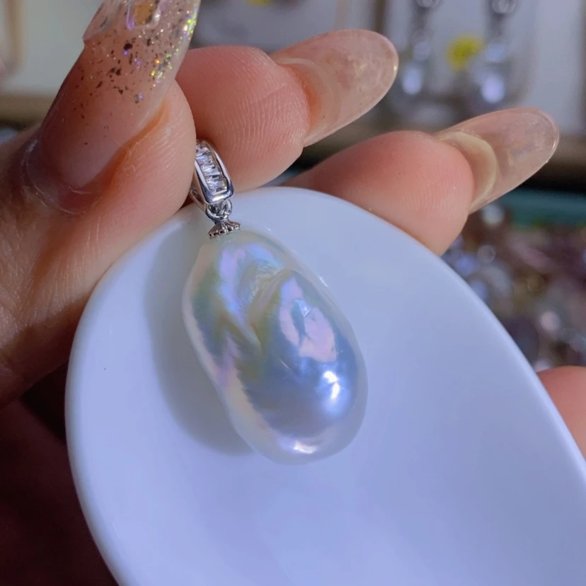 【闪购商品】淡水珍珠天然淡水珍珠合金