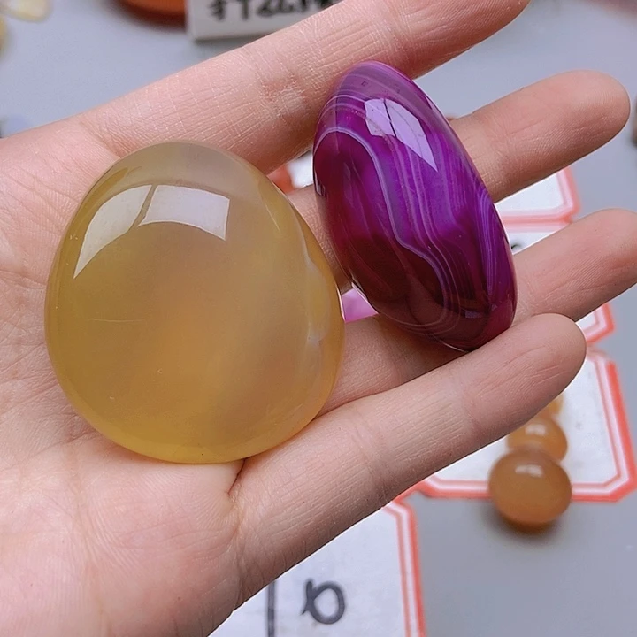 【闪购商品】玛瑙/玉髓珠宝半成品未镶嵌不***道