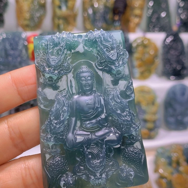 吊坠(不含链)未镶嵌翡翠天**前