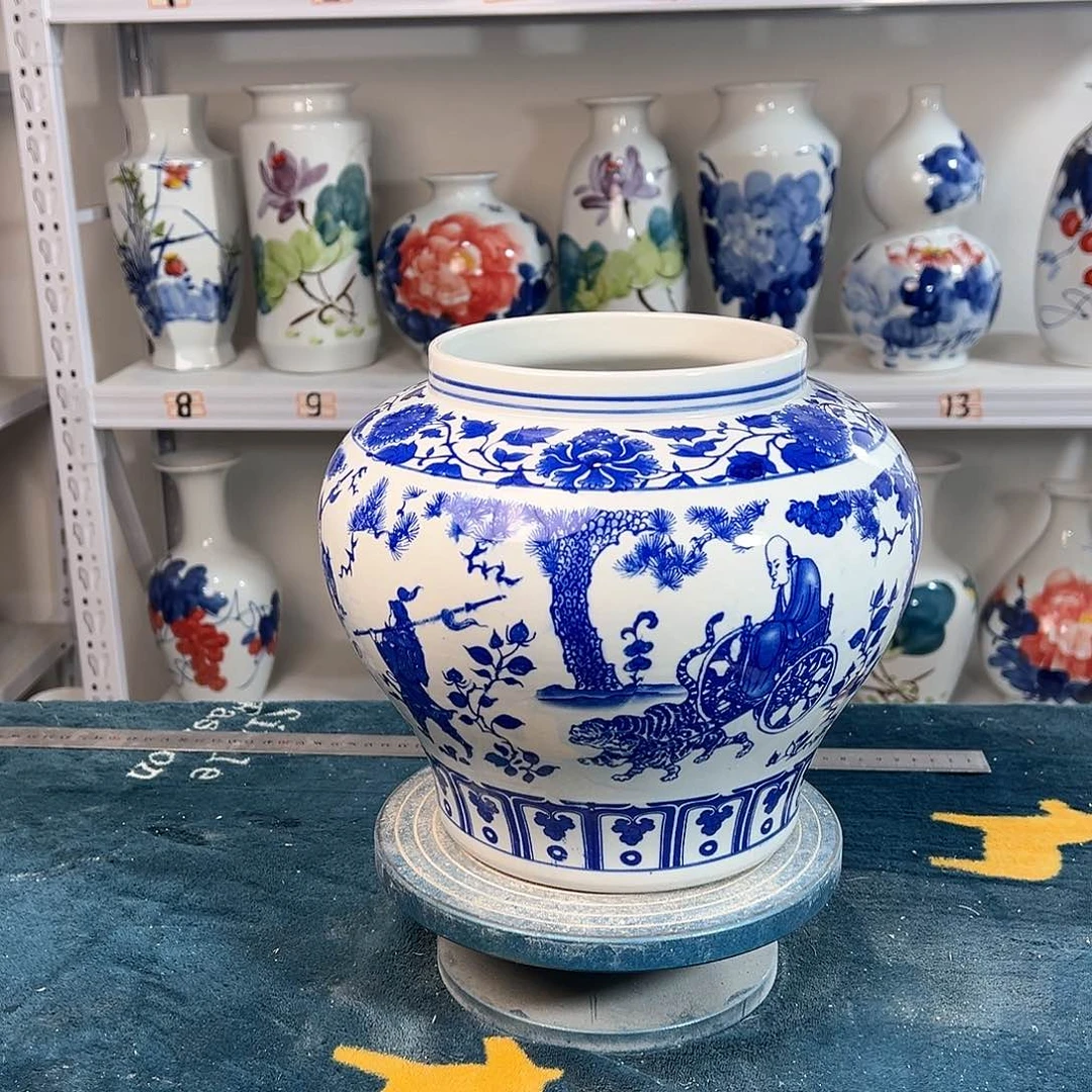 摆件景德镇陶瓷大鬼