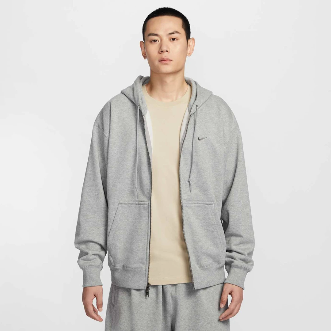 NIKE耐克男子春季户外运动宽松连帽休闲针织外套 HV8224-063