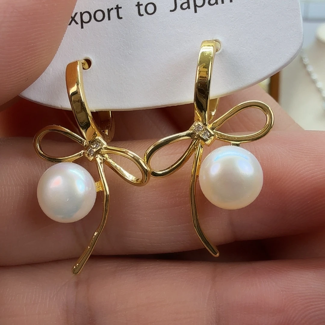 耳饰未镶嵌淡水珍珠