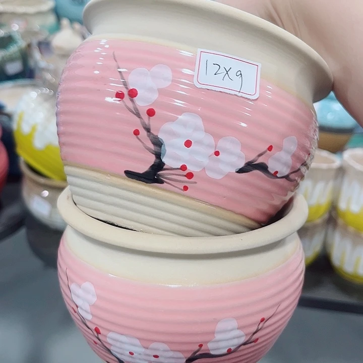 多肉陶瓷花盆满10元包邮