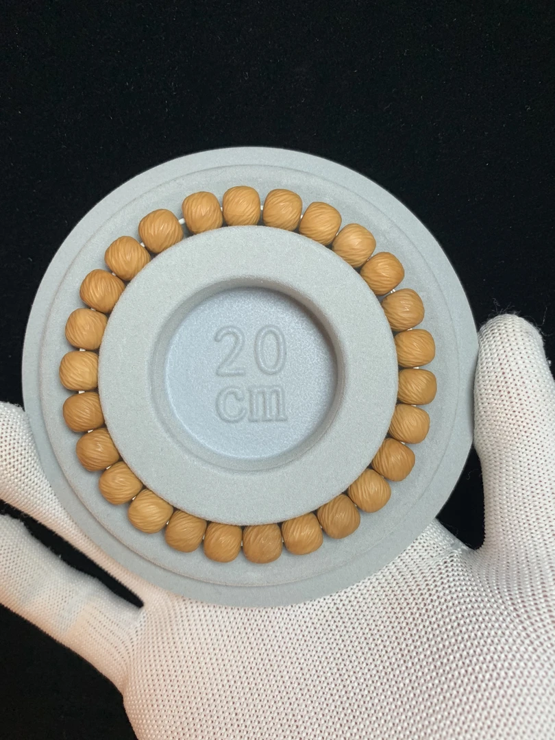 (9-10mm)全品A+级别云锦猴头核桃单圈手串毕业款