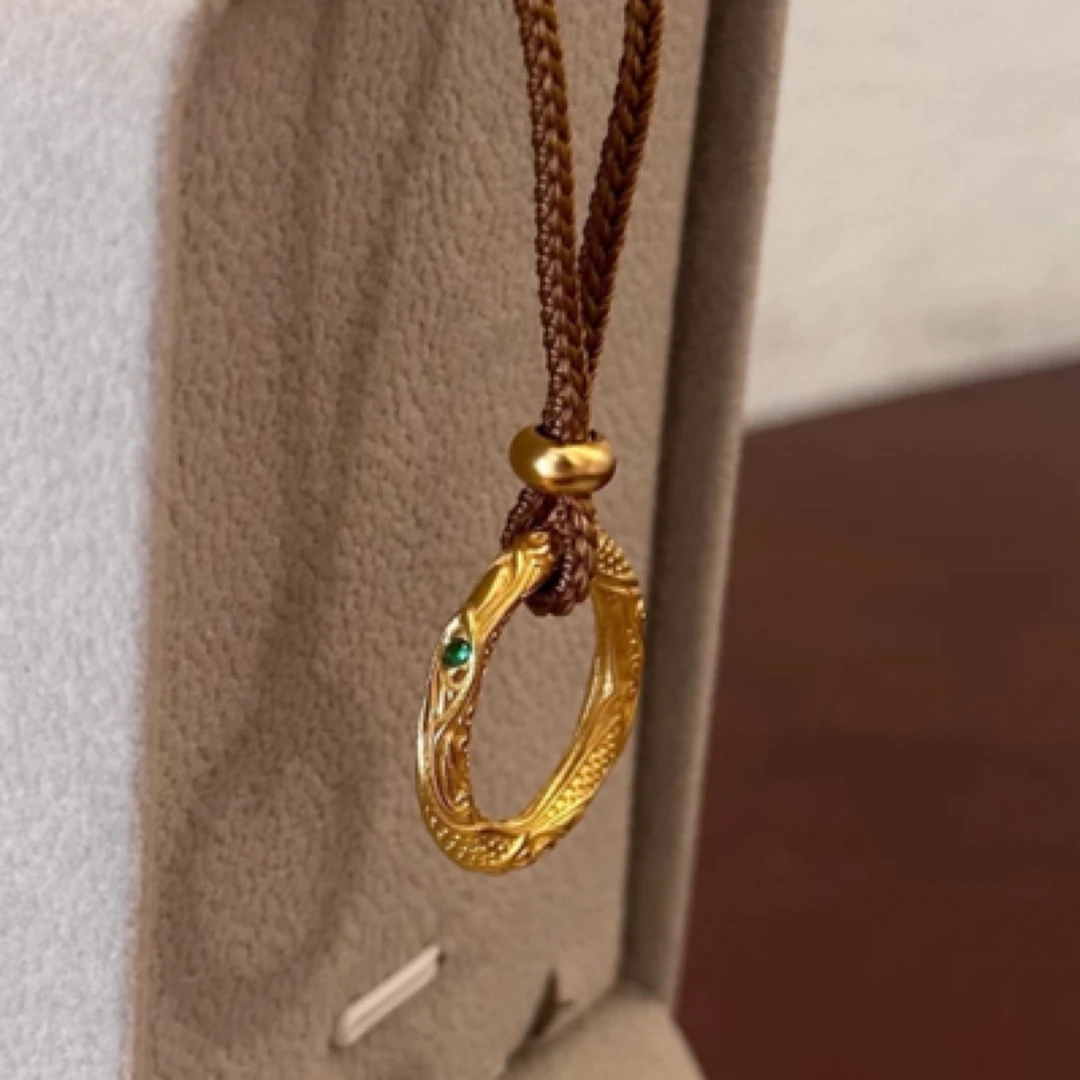 吊坠足银 哪吒同款乾坤项链