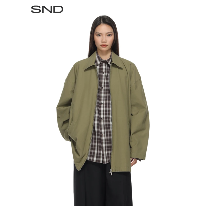 【ETHOR 设计师品牌】SND SS25 廓形拉链夹克外套