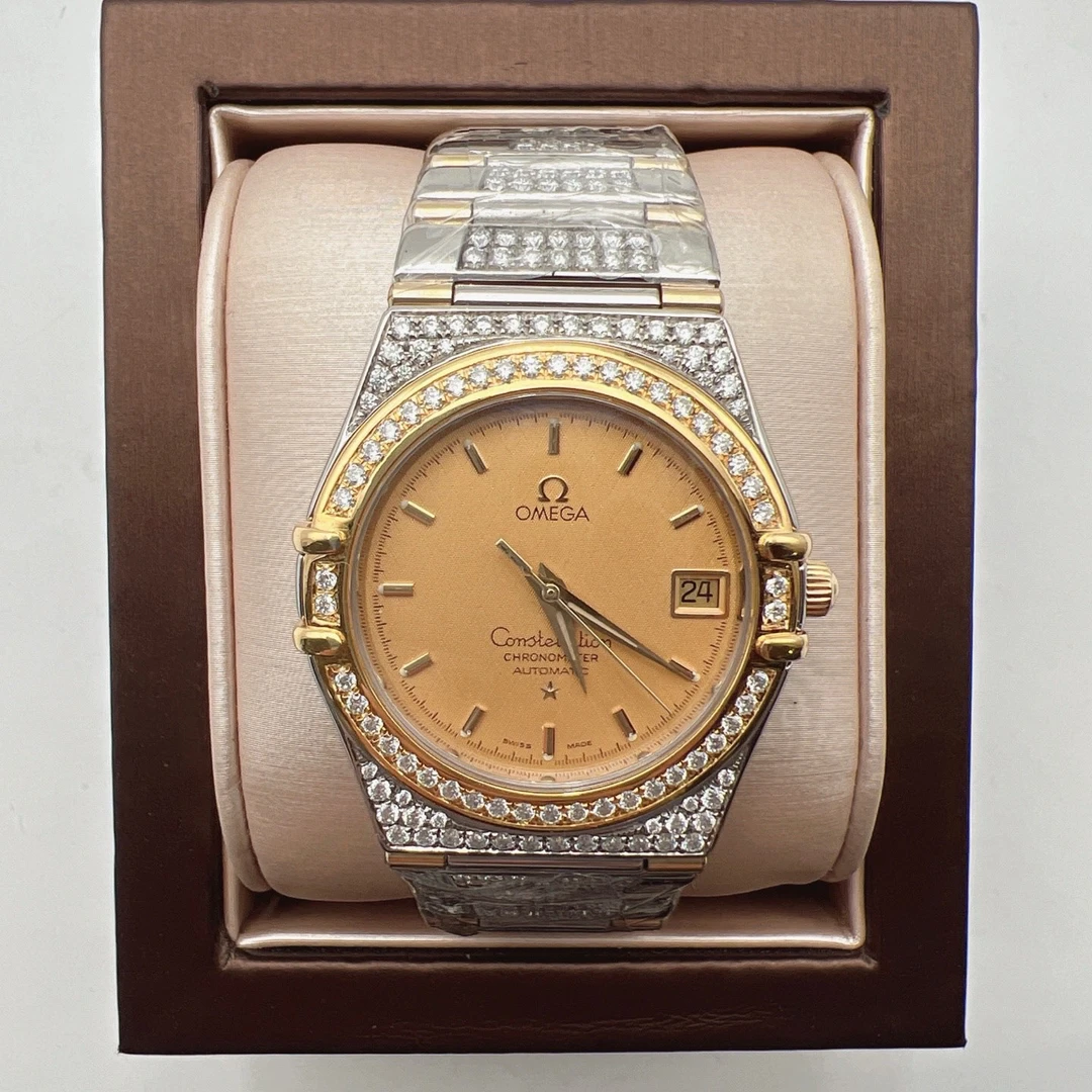 95新 Omega/欧米茄 欧米茄60894自动后钻赠送表带赠送手链