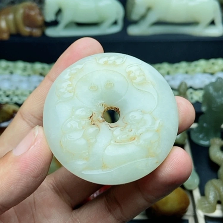 【闪购商品】和田玉颈饰未镶嵌用****8