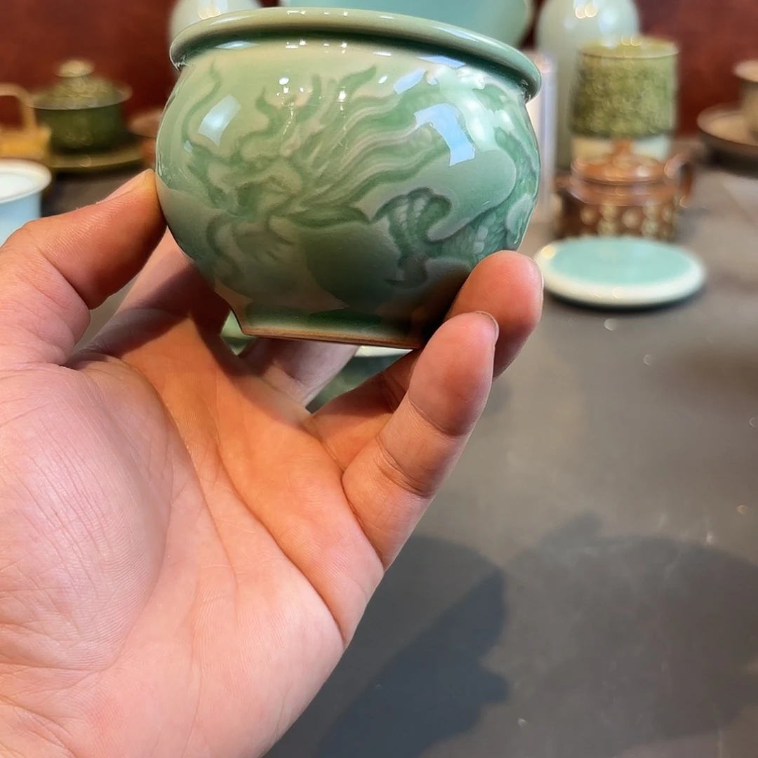 瓷片龙泉青瓷福利青瓷