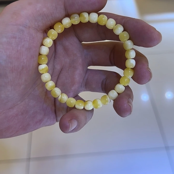 手链琥珀未镶嵌蜜蜡